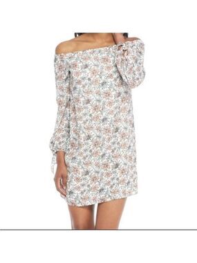 Sam Edelman Ditzy Floral Off Shoulder Dress Size 0
